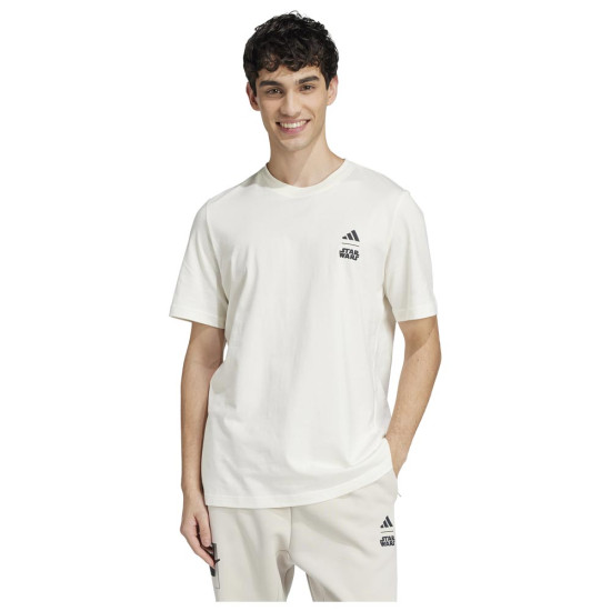 Adidas Ανδρική κοντομάνικη μπλούζα x Star Wars The Mandalorian Back Print Tee Adidas Ανδρική κοντομάνικη μπλούζα x Star Wars The Mandalorian Back Print Tee